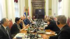 10 May 2018 The members of three National Assembly committees in meeting with the rapporteurs of the Venice Commission